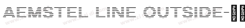 aemstel line outside字体转换